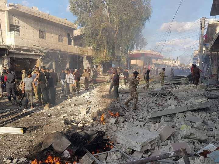 مقتل 3 أشخاص واصابة 7 بانفجار في مدينة تل ابيض شمالي سوريا