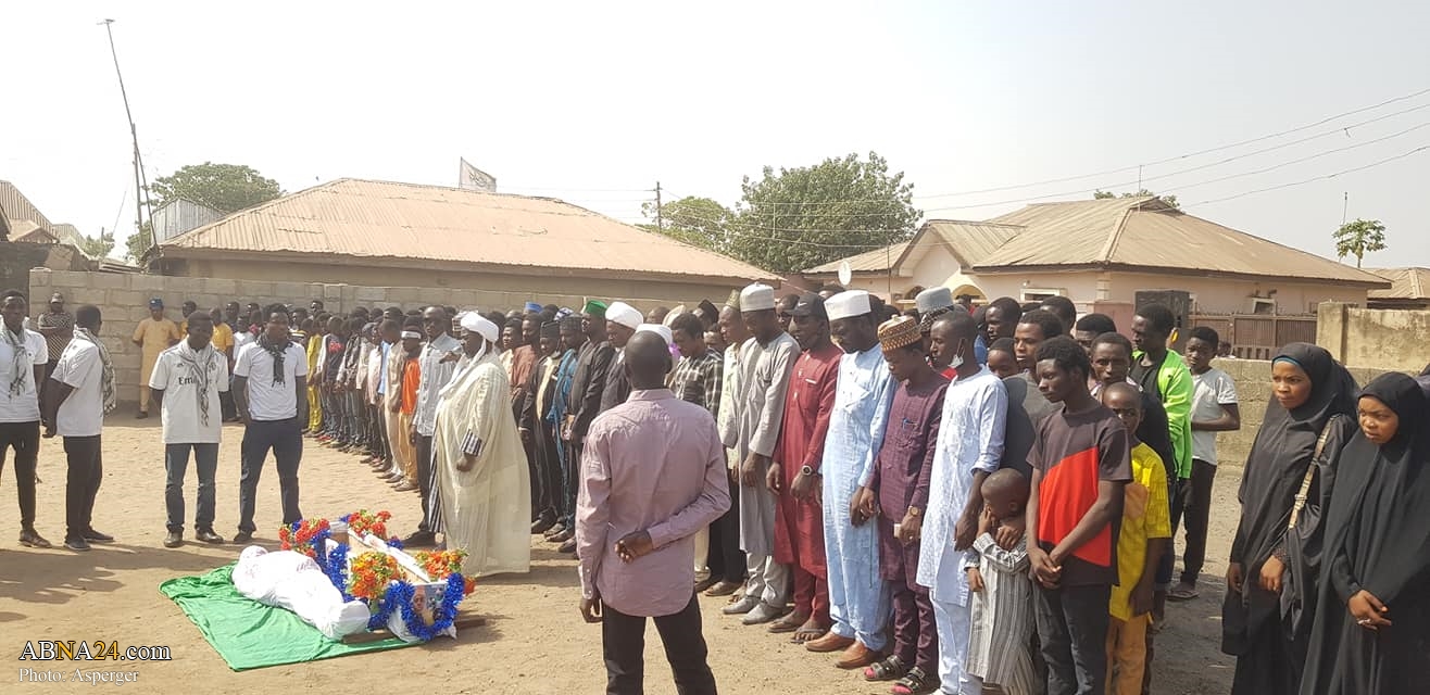 Photos: Funeral procession of martyr 'Yunus AbdulSalam' killed by Buhari forces