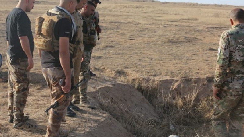 На севере провинции Салах ад-Дин в Ираке обнаружили туннели и укрытия с оружием ДАИШ
