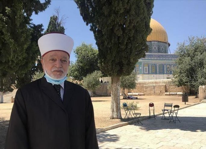 مفتي القدس يدين منع ترميم "المسجد الأقصى"