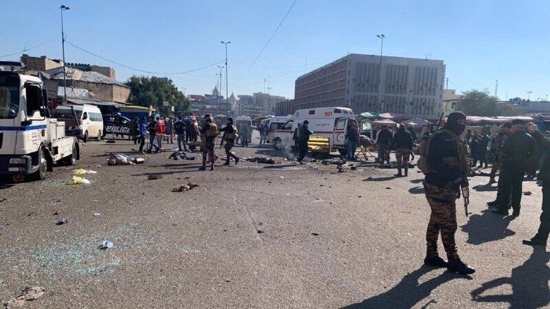 Взрыв в восточной части Багдада