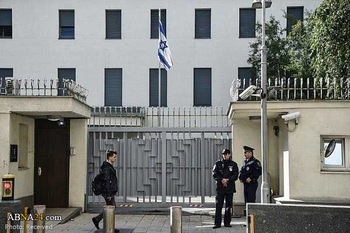 صیہونی سفارت خانے کے قریب دھماکہ