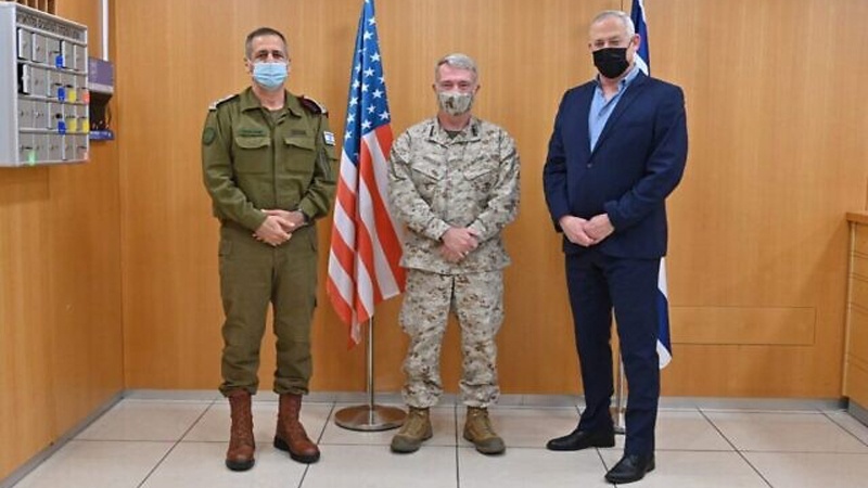 Komandan CENTCOM Temui Petinggi Militer Zionis di Tel Aviv