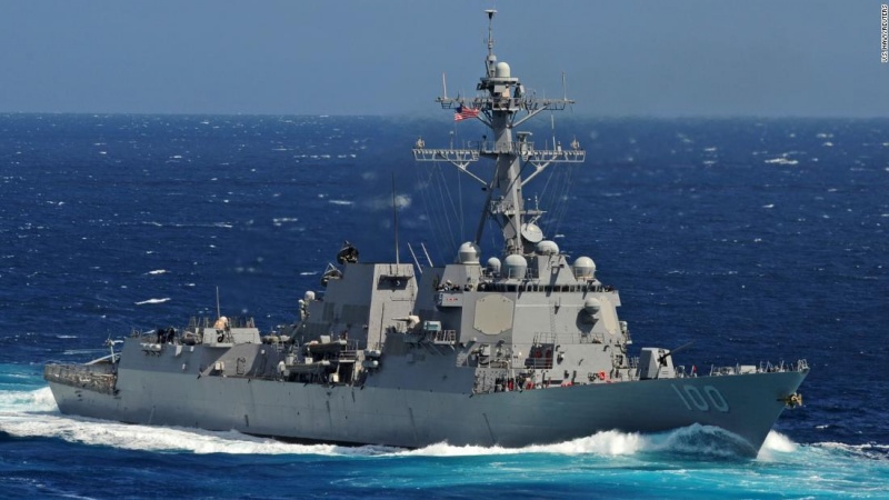 米駆逐艦内で、新型コロナの集団感染が発生