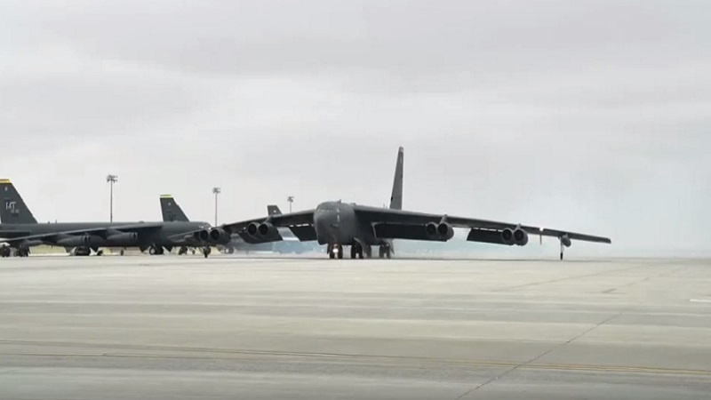 Американские бомбардировщики B-52 вернулись на Гуам после трехлетнего отсутствия