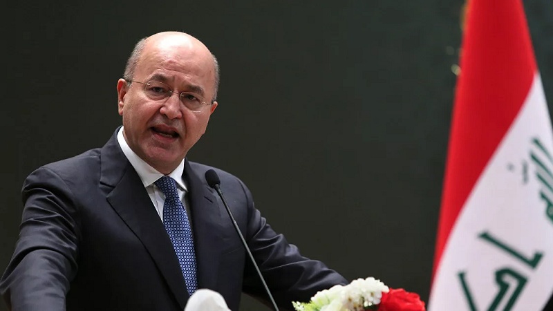 Иракские президент призвал продолжать давление на террористические группировки