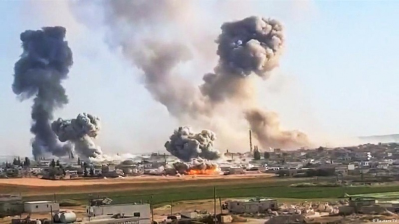叙利亚“伊德利卜”郊区发生严重爆炸