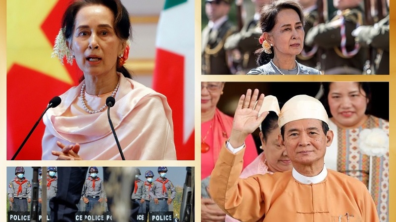म्यांमार, सूचि को मिला डाक्टरों का साथ, कई जगहों पर हड़ताल, सेना से छावनियों में लौटने की अपील