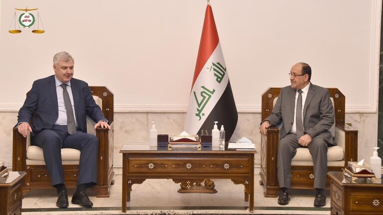 المالكي والسفير الروسي يبحثان الانتخابات المبكرة في العراق