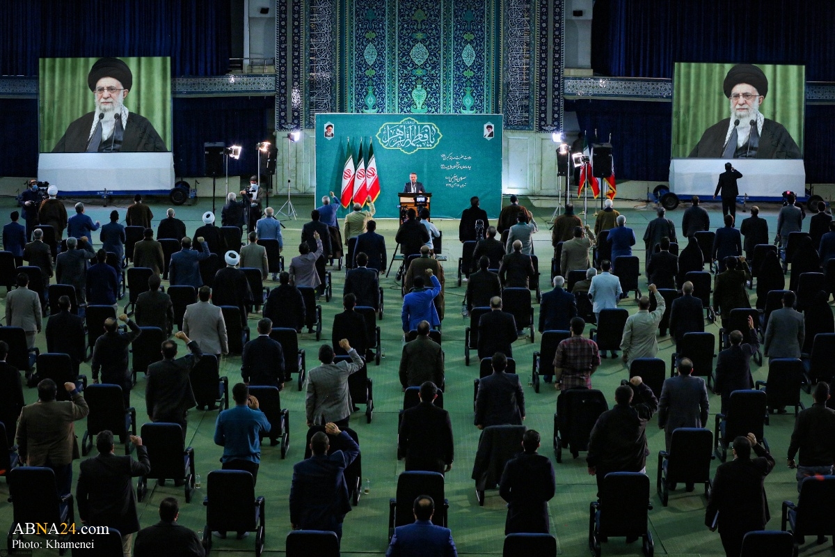 Mga Balitang Larawan: Si Ayatollah Syed Imam Ali Khamenei ay nakipagtagpo sa mga eulohista sa kaarawan ng kapanganakan ni Hadrath Fatimah Zahra Bint Mohammad (saw)