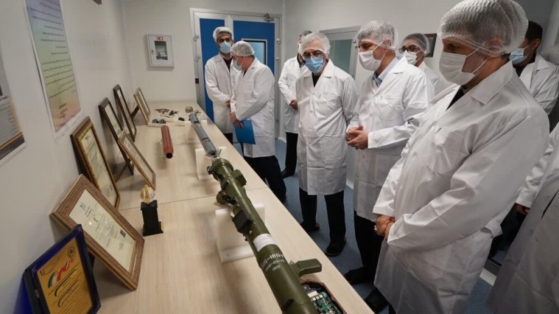 巴盖里少将出席先进肩扛式防空导弹大规模生产线启动仪式