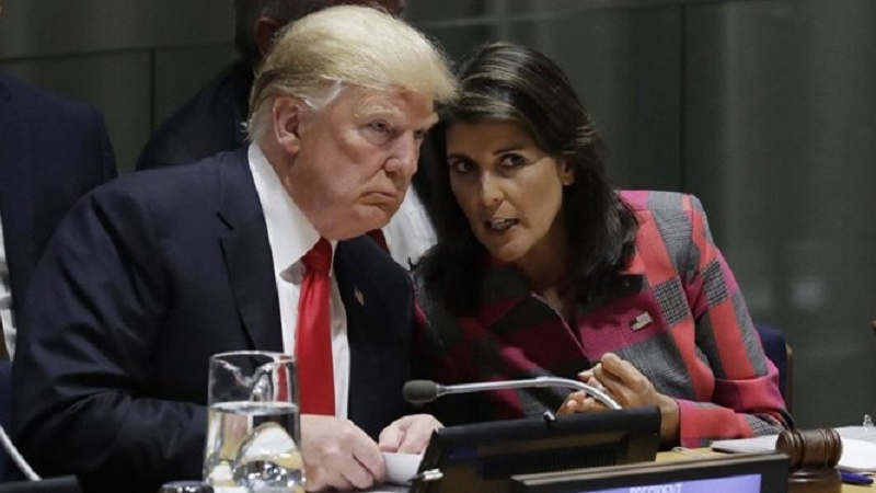 Никки Хейли: США своими санкциями стремились к протестам в Иране