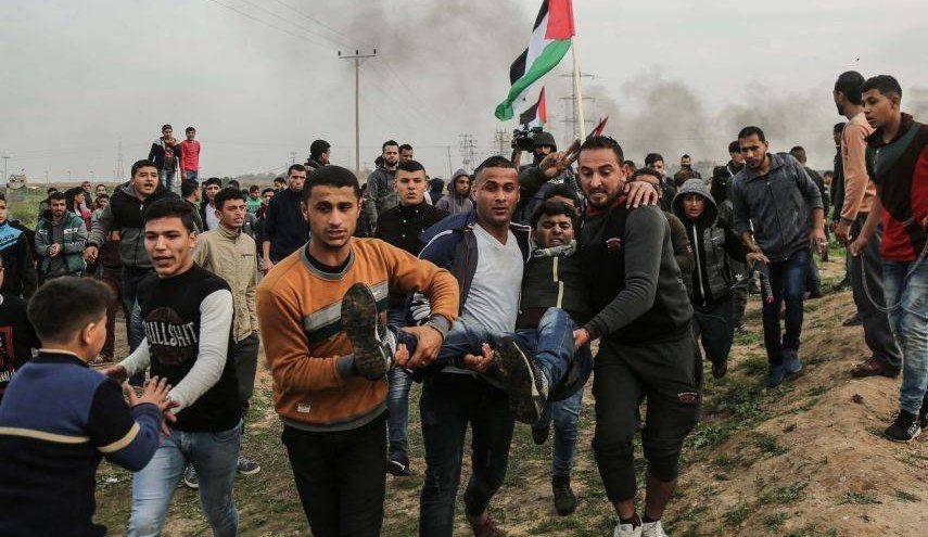 مكرمة مالية لشهداء وجرحى مسيرات العودة من مؤسسة شهيد الايرانية