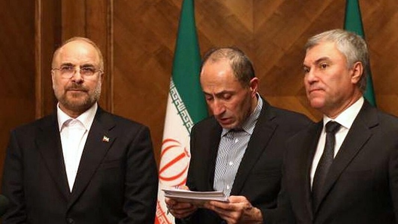Iran, Ghalibaf: determinati a rafforzare rapporti con Russia