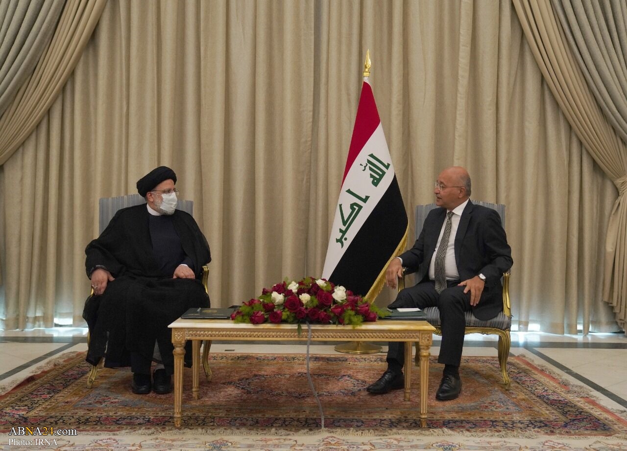 Iranian Judiciary Chief 'Ebrahim Raisi' holds talks with Iraqi president