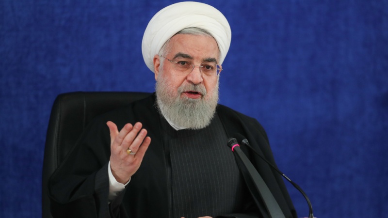 Rohani: Biden sollte Trumps "terroristischen" Weg meiden und frühere Verbrechen wettmachen