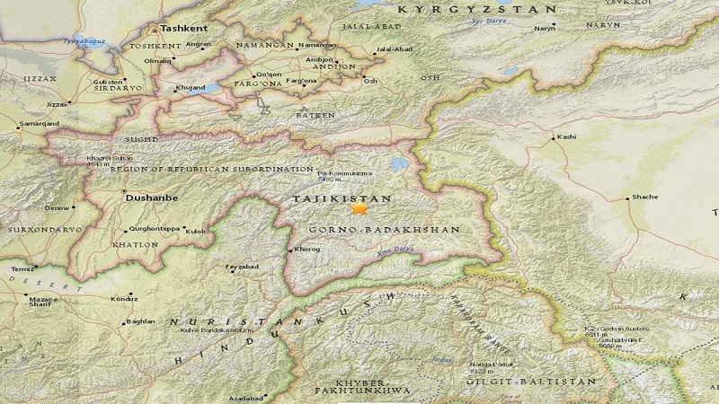 ​An Yi Girgizar Kasa Mai Karfin Ma’aunin Ritcher 5.9 A Kasar Tajikistan