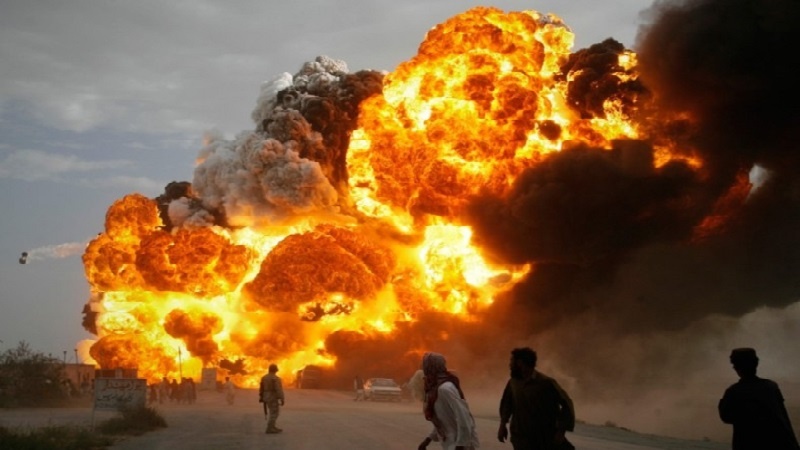 Afghanistan: rogo 500 autocisterne, visibile da spazio