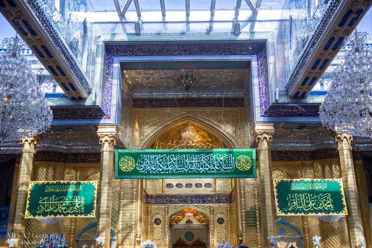 Manifestations of joy at al-Abbas holy shrine on birth anniversaries of Imam al-Baqer & Imam al-Hadi
