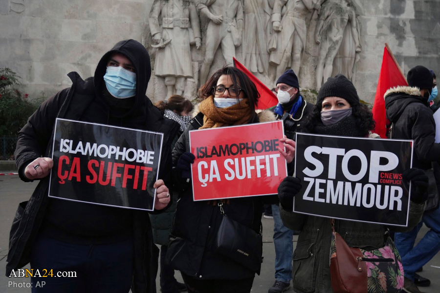 Protest in Paris over anti-Muslim draft law