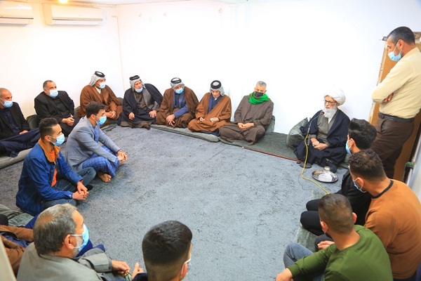 آية الله النجفي: تعظيم الشعائر الحسينية من أعلى مراتب التقرب إِلى الله 