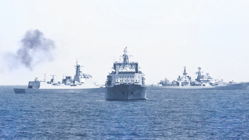 Iran und Russland halten gemeinsame Seemanöver ab
