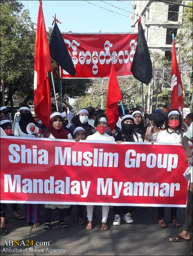 Syiah Myanmar bantah rampasan kuasa tentera