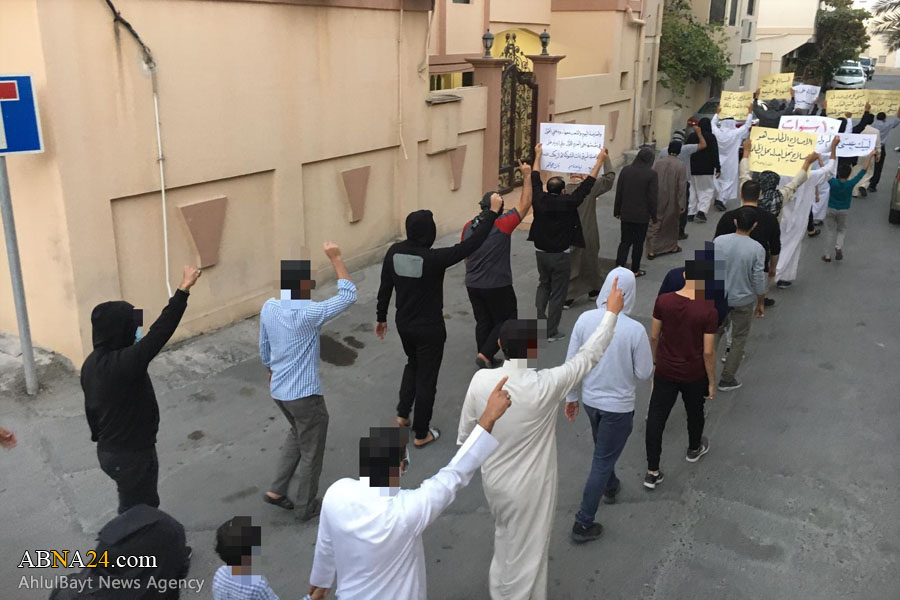تقرير مصور / تظاهرات شعبية في البحرين رغم استنفار امني من قبل السلطات