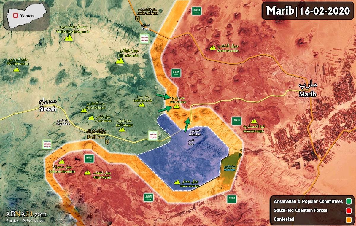 Yemen: Ansar Allah on gates of Marib city (Map Update)