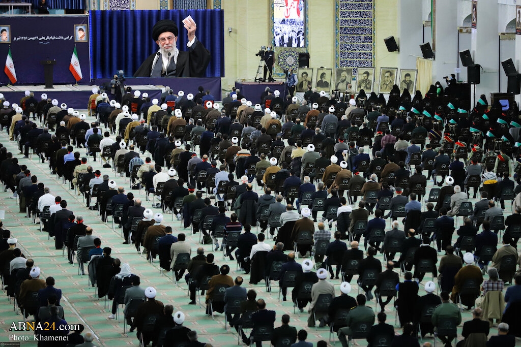 Photos: Imam Khamenei's speech on anniversary of 1978 Tabriz Uprising 