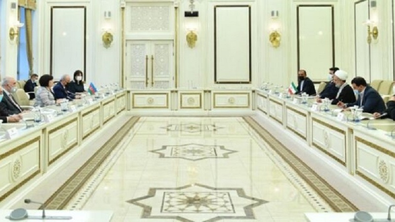 Встреча официальных лиц Азербайджана и Ирана