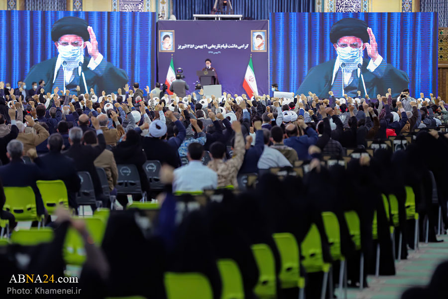 تقرير مصور / قائد الثورة الاسلامية يشيد بدور علماء الدين في اذربيجان بالدفاع عن البلاد