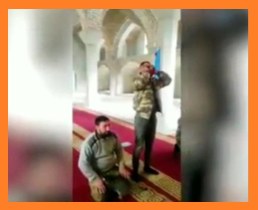 Торпагларымызы азад едән Имам Һүсејн Ордусу, алдыглары әразиләрдә Азан верирләр – Видео