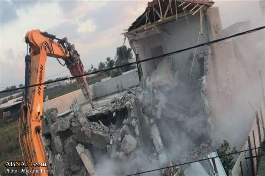 Zionist forces demolishes several buildings in al-Quds, Bethlehem