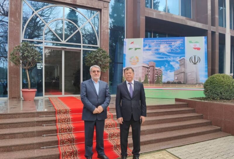 دھشتگردی اور دیگر جرائم سے نمٹنے کے لیے ایران اور تاجیکستان کا باہمی تعاون پر زور