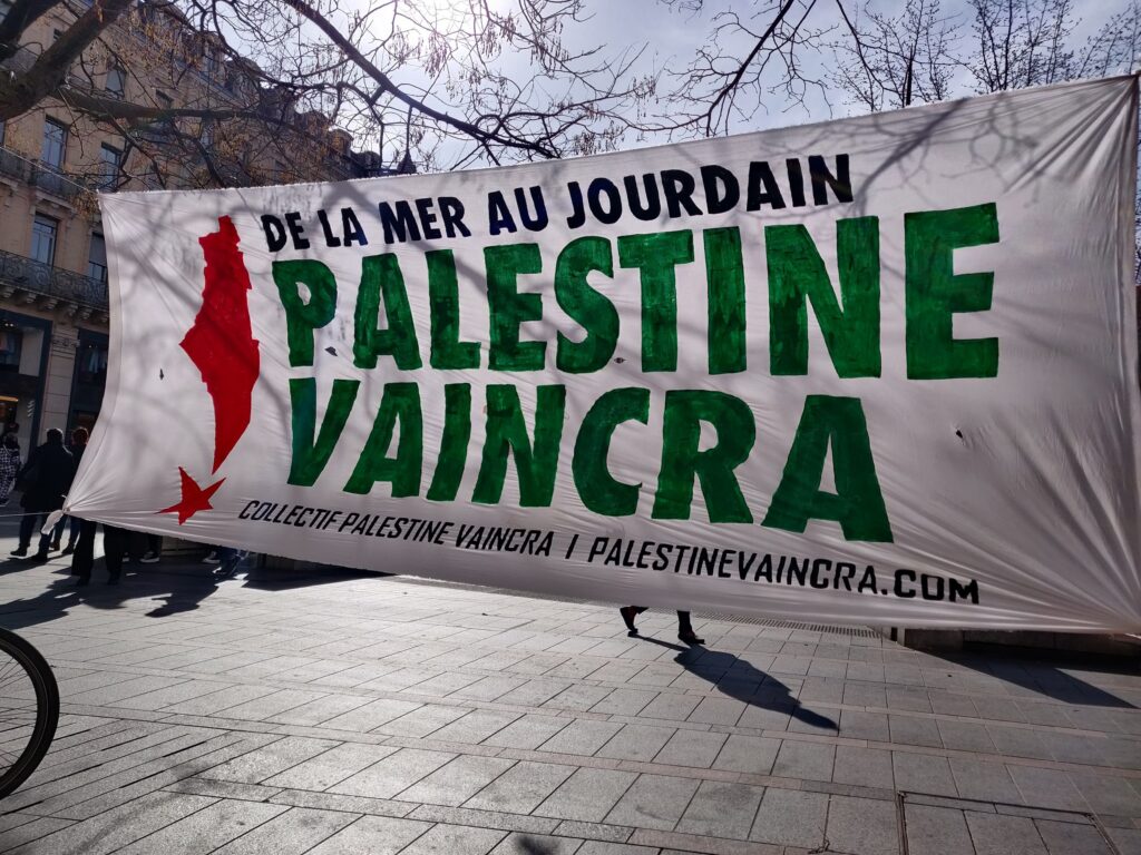  French activists hold event urging boycott of Israeli apartheid