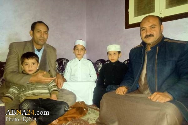 Egyptian father of eight children all memorizers of holy Quran