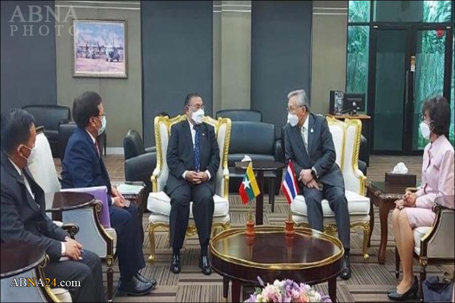 ထိုင္း၊ ျမန္မာ၊ အင္ဒိုနီးရွား ႏိုင္ငံျခားေရး ဝန္ႀကီး မ်ား ဘန္ေကာက္ တြင္ ေတြ႕ဆုံ ေဆြးေႏြး