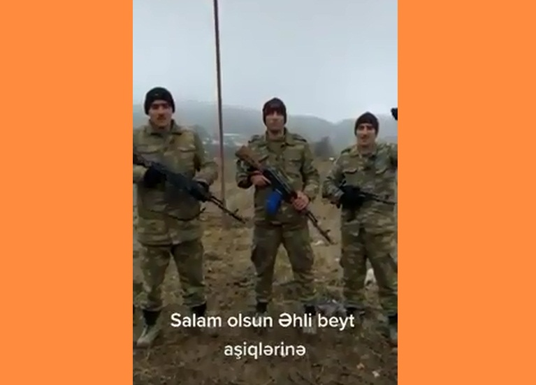 Һәрбичимиз: Салам Олсун Икинҹи Гарабағ Мүһарибәсиндә Зәфәр газанан Азәрбајҹан Шиә Халгына! – Видео