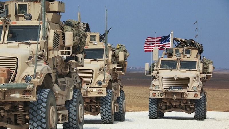 Прибытие нового военного конвоя США из Ирака в Сирию