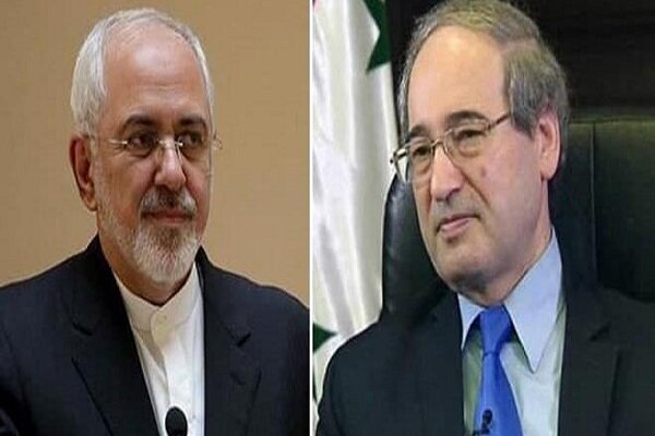 Iranian, Syrian Foreign Ministers discuss means of enhancing bilateral ties