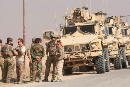 استهداف رتل للتحالف الدولي على طريق الديوانية بعبوة يوقع خسائر
