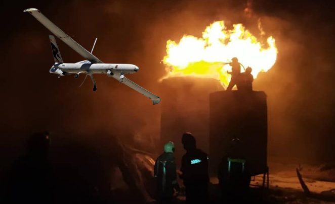 غارات مجهولة تضرب "مصافي النفط" السوري المسروق بريف حلب