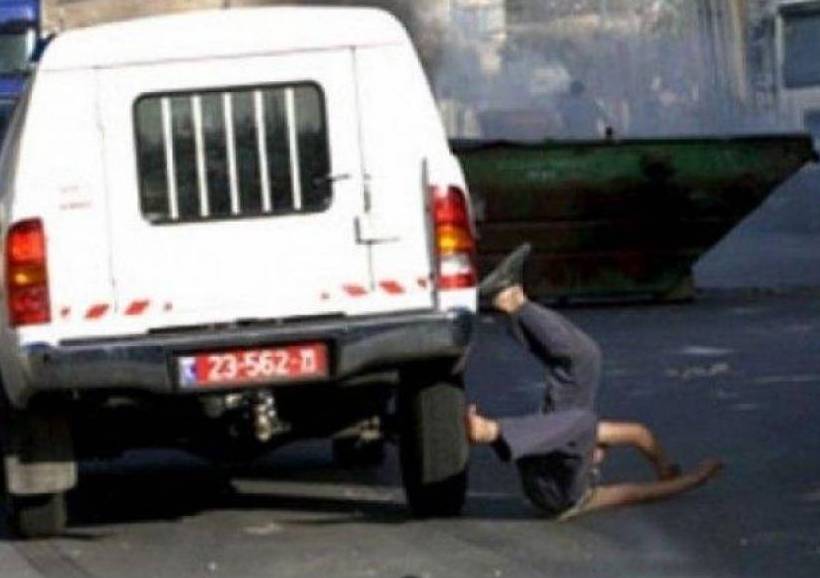 مستوطن يدهس شابا فلسطينيا شرق قلقيلية