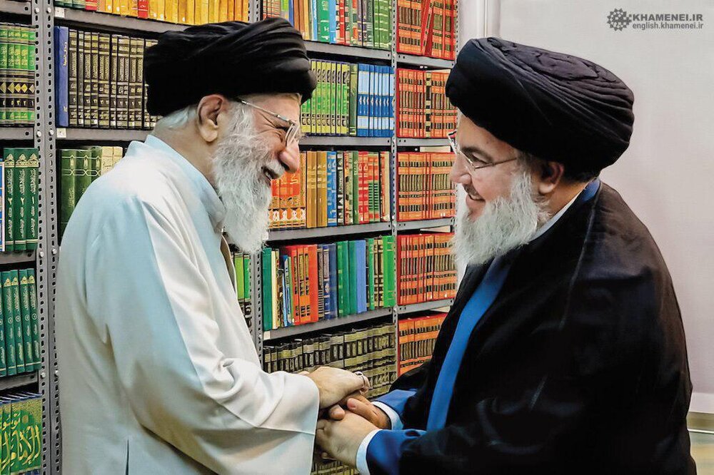 Sayyed Nasrallah praises Imam Khamenei's condolence for Sheik Ahmad al-Zein