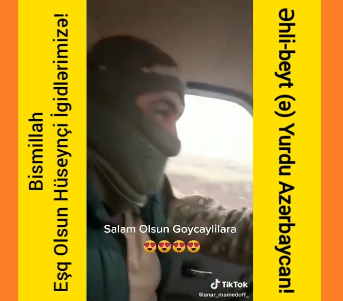 Аз. Һәрбичиси: Салам Олсун Гардашлара! Ҝөјчај Һүсејнчидир, Өмрүнүн Ахрына Кими Дә Һүсејнчи Олаҹагдыр!- Видео