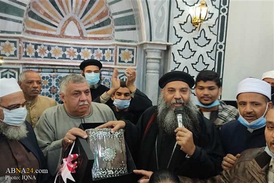 Holy Quran donated to a newly built Mosque in Egypt by Christian delegation