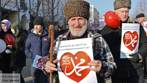 Я люблю пророка Мухаммада(с) - жители Махачкалы!