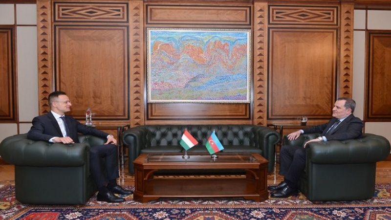 Azərbaycan və Macarıstan XİN başçılarının görüşü keçirilib