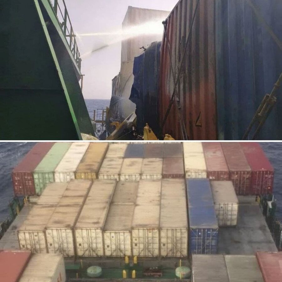 Террористическое нападение на иранское торговое судно в Средиземном море